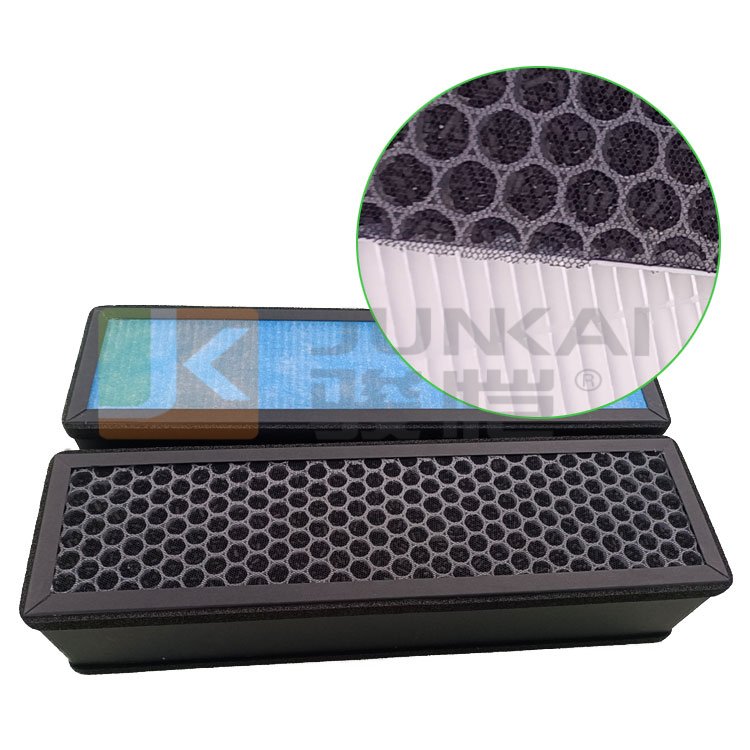 H13 fresh air composite high efficiency filter screen, dust and odor removal filter element